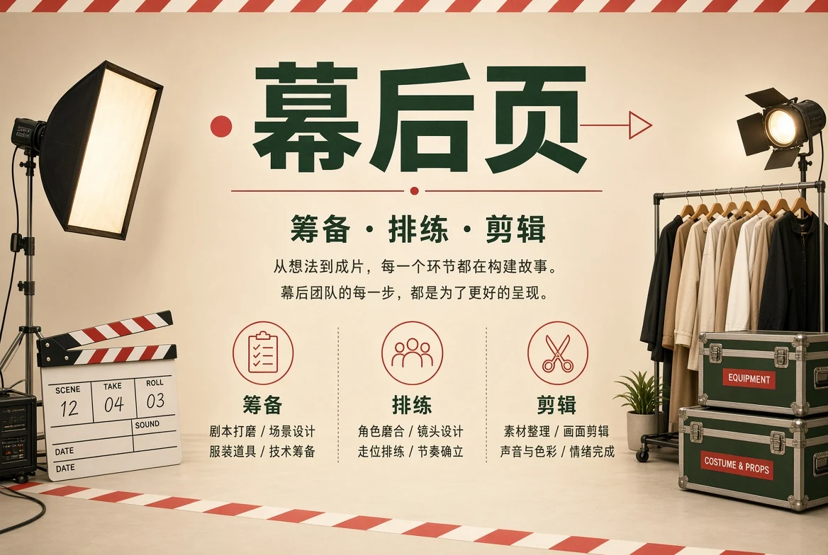 幕后页视觉